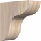 Ekena Millwork Carmel Smooth Corbel, Douglas Fir, 3 1/2"W x 8"D x 8"H COR04X08X08CAR00SDF - alternate 1